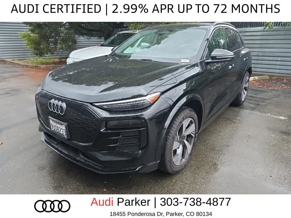 Used 2025 Audi Q6 e-tron Premium Plus w/ Premium Plus AWD/4WD image 1