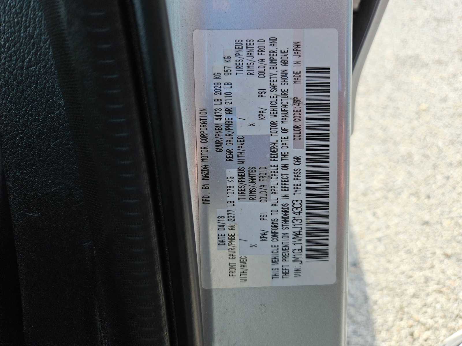 Used 2018 MAZDA MAZDA6 Touring image 36