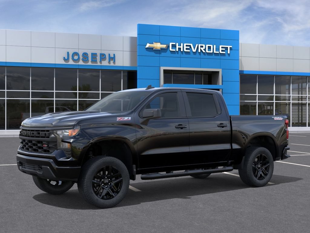 New 2026 Chevrolet Silverado 1500 Custom Trail Boss w/ Turbomax Blackout Package AWD/4WD video 2