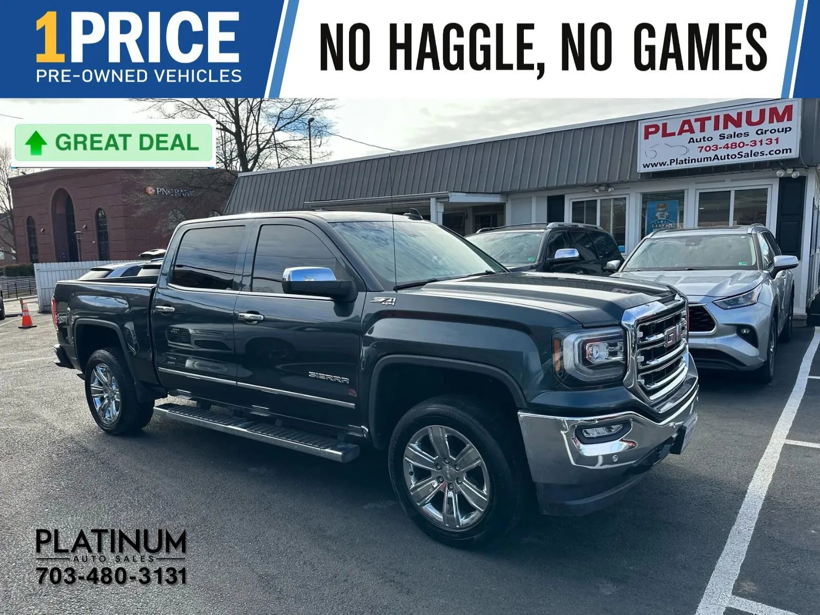 Used 2018 GMC Sierra 1500 SLT image 1