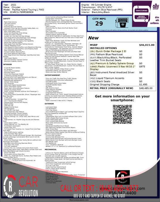 Used 2021 Chrysler Pacifica Touring-L image 11