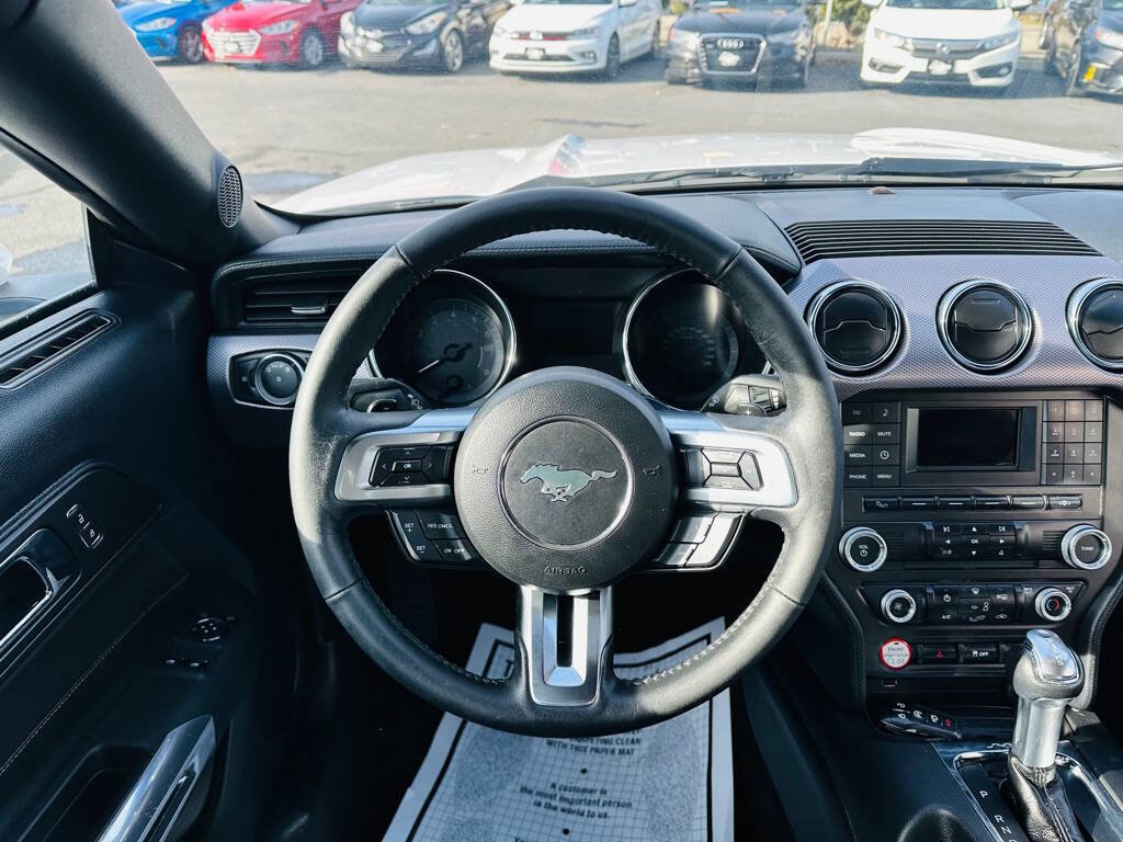 Used 2017 Ford Mustang EcoBoost 2dr Fastback w/ Wheel & Stripe Package image 11