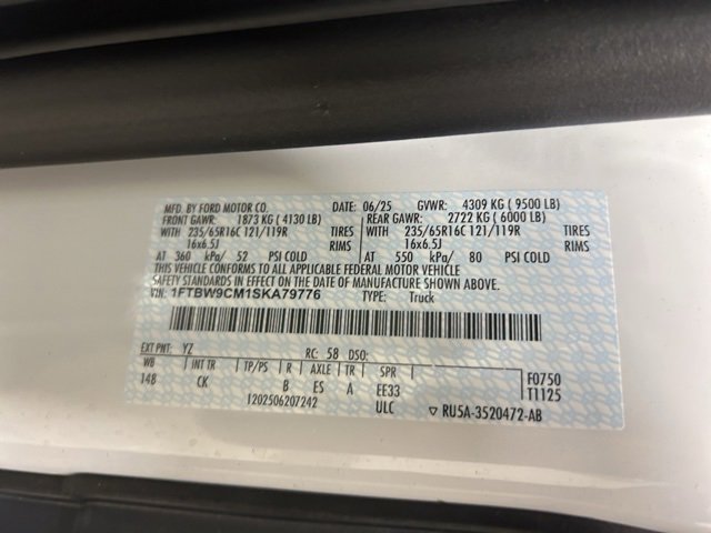 New 2025 Ford E-Transit 148 Medium Roof w/ Load Area Protection Package image 27