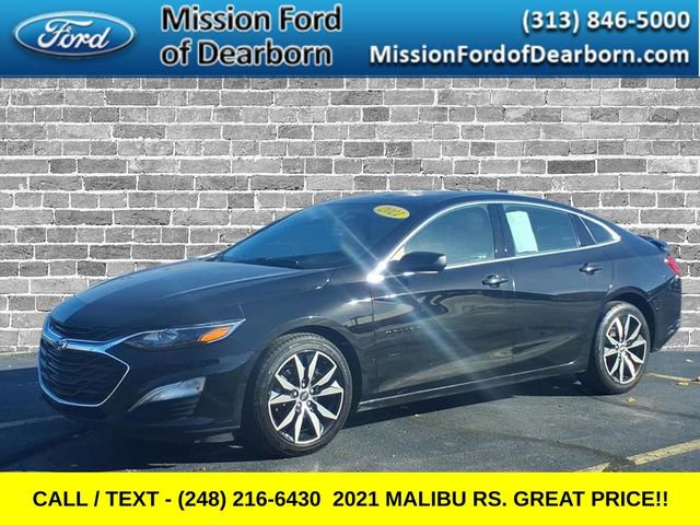 Used 2021 Chevrolet Malibu RS w/ LPO, Convenience Package 2 image 2