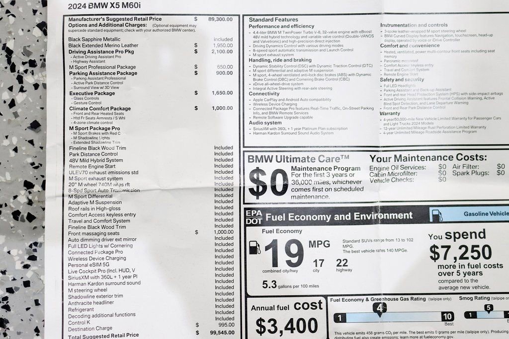 Used 2024 BMW X5 M60i image 2