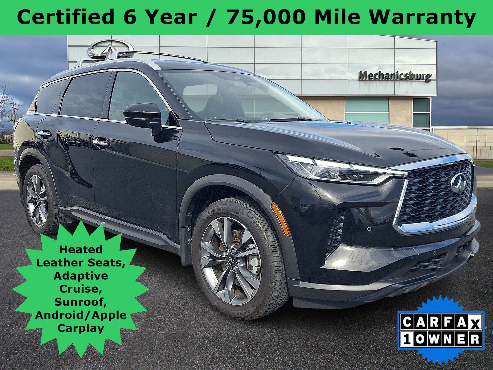Certified 2025 INFINITI QX60 Luxe w/ Vision Package