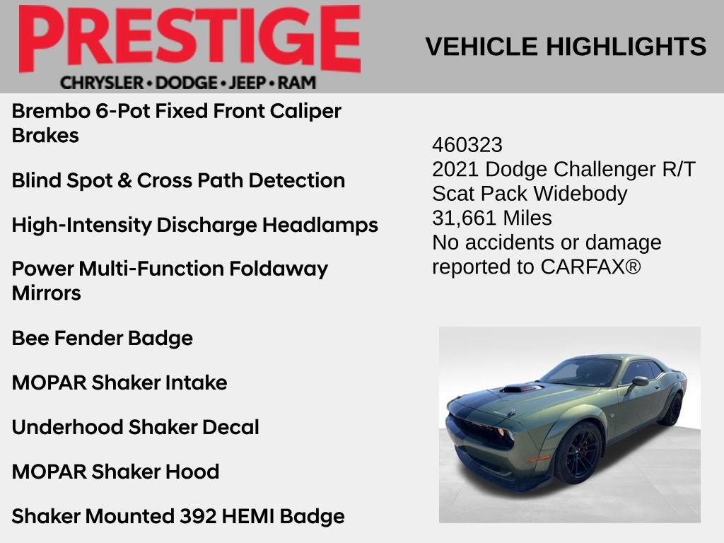 Used 2021 Dodge Challenger R/T Scat Pack RWD image 4