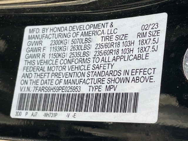 Certified 2023 Honda CR-V Sport image 30