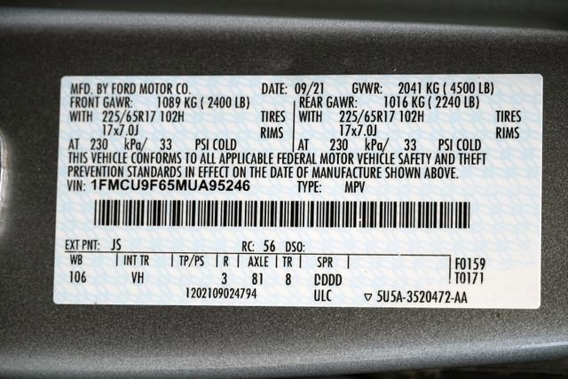 Used 2021 Ford Escape S AWD/4WD image 45