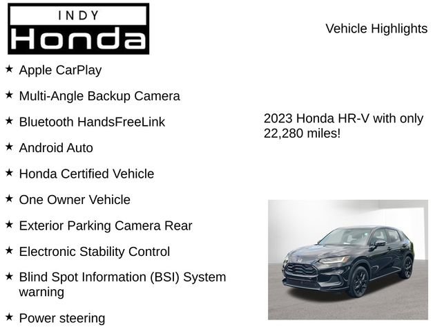 Used 2023 Honda HR-V Sport image 7