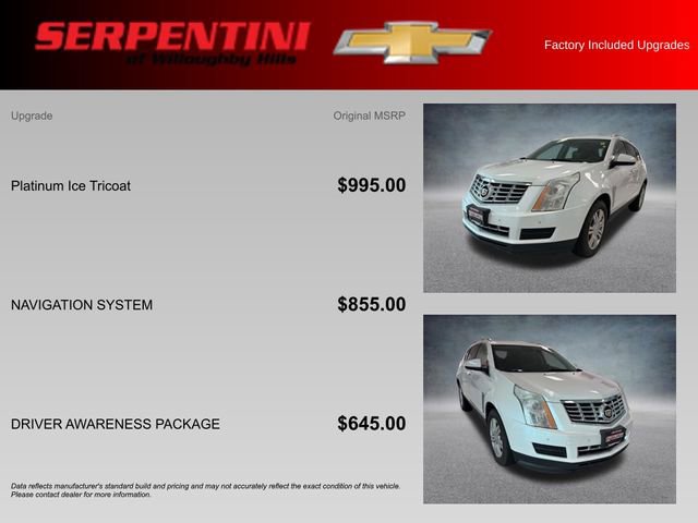 Used 2016 Cadillac SRX Luxury w/ Driver Awareness Package image 4