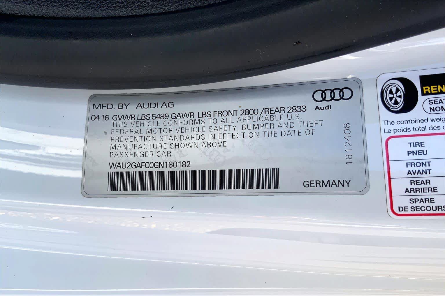 Used 2016 Audi A7 3.0T Prestige w/ Prestige Package AWD/4WD image 37