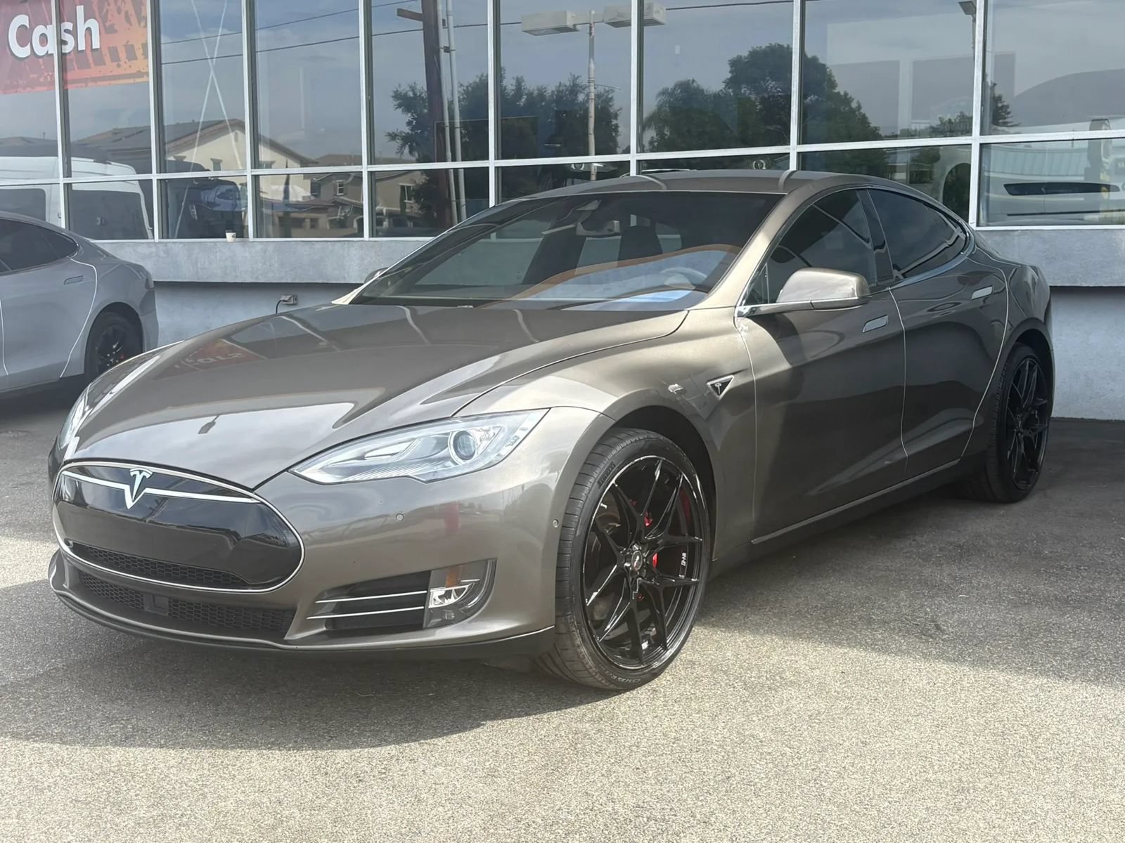 Used 2015 Tesla Model S P85D AWD/4WD image 2