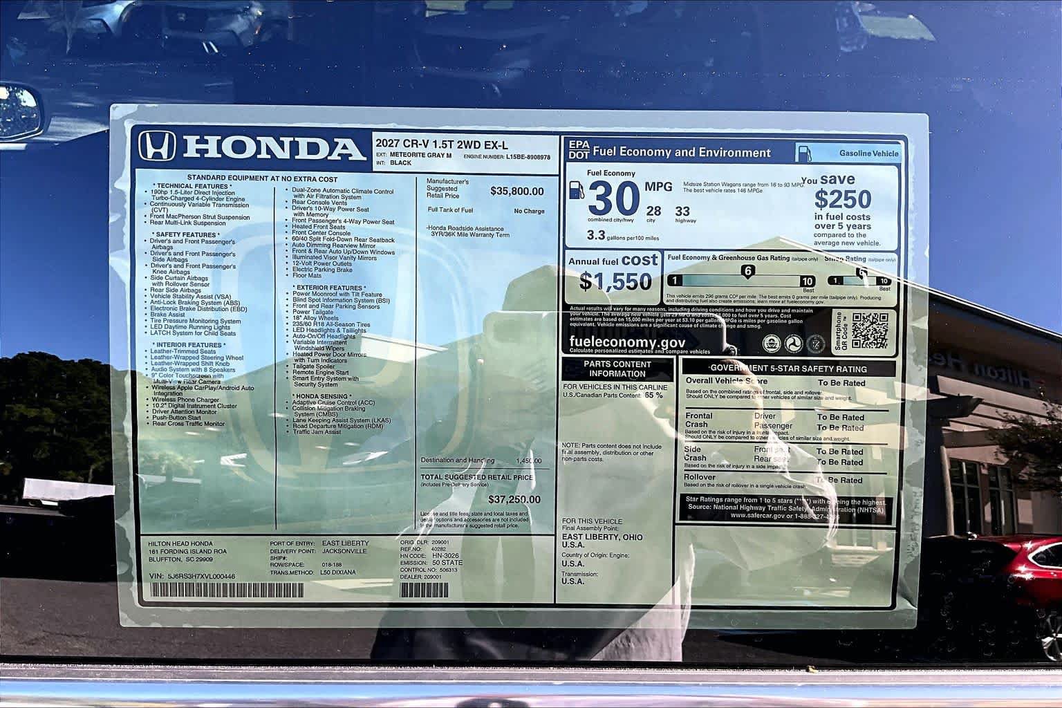 New 2027 Honda CR-V EX-L image 18