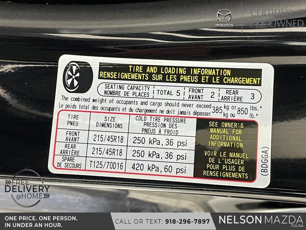 Certified 2025 MAZDA MAZDA3 s Sport image 53