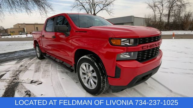Used 2021 Chevrolet Silverado 1500 Custom w/ LPO, Dark Essentials Package image 2