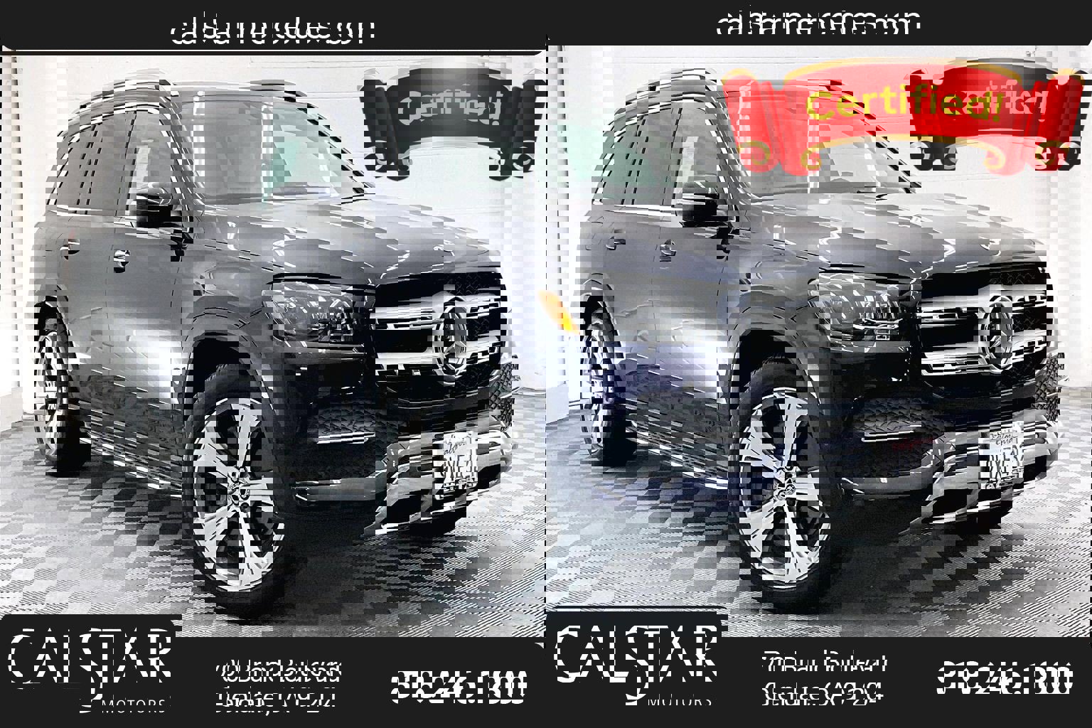 Certified 2021 Mercedes-Benz GLS 450 4MATIC image 1