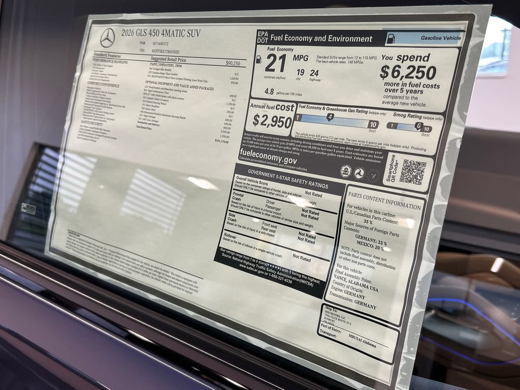 New 2026 Mercedes-Benz GLS 450 4MATIC image 39