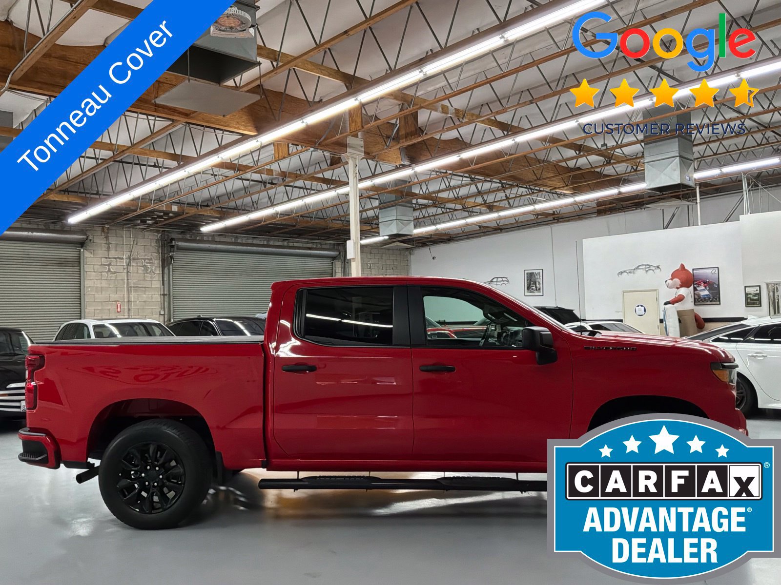 Used 2024 Chevrolet Silverado 1500 Custom w/ LPO, Dark Essentials Package RWD image 4