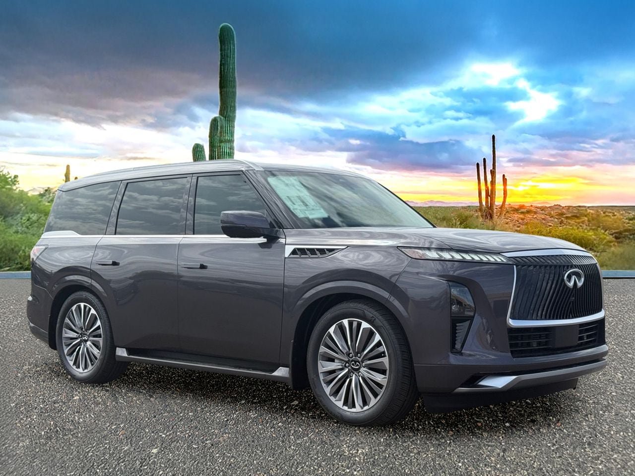 New 2026 INFINITI QX80 Luxe w/ Cargo Package AWD/4WD image 1