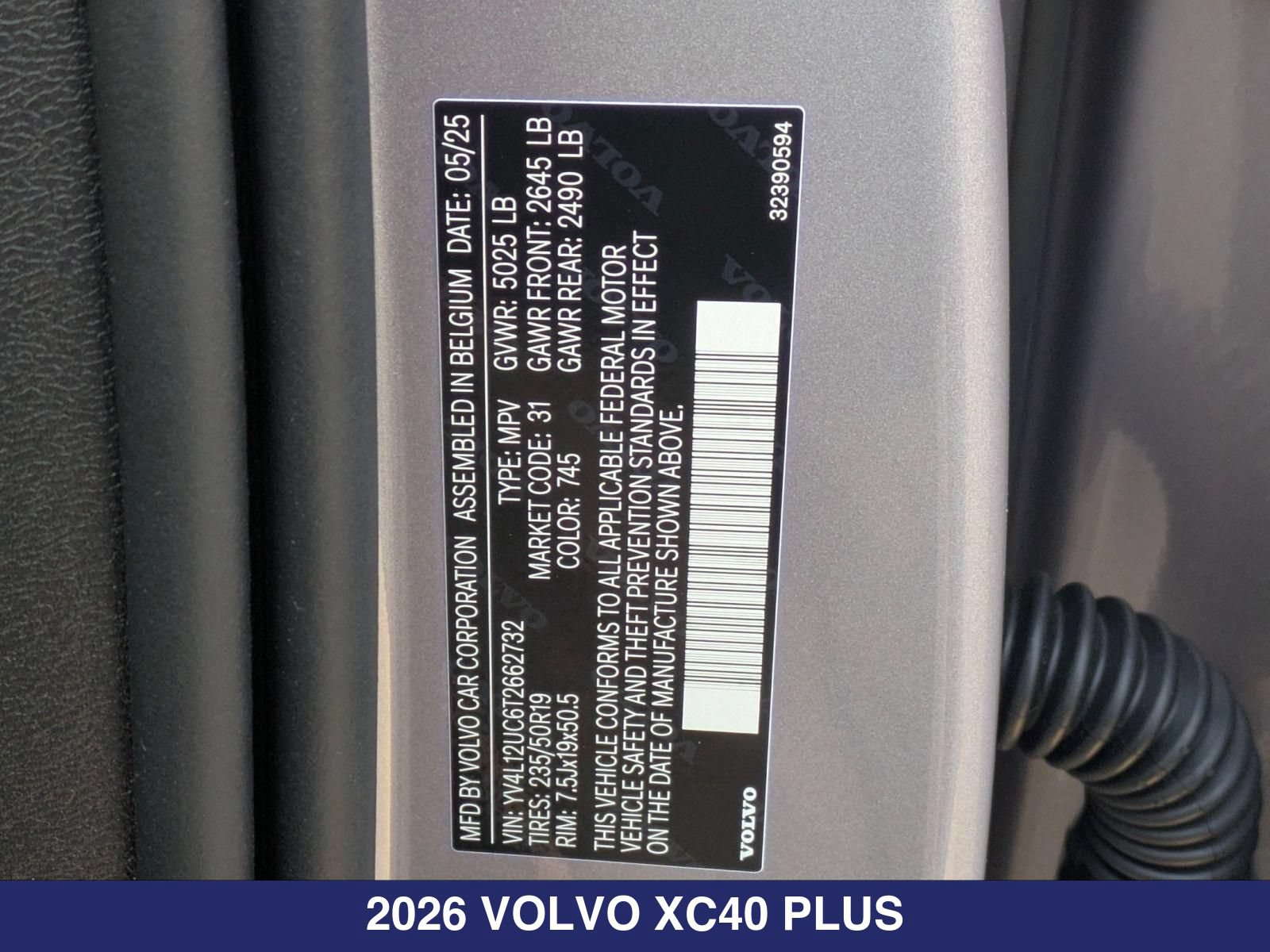 New 2026 Volvo XC40 B5 Plus w/ Protection Package Premier AWD/4WD image 34