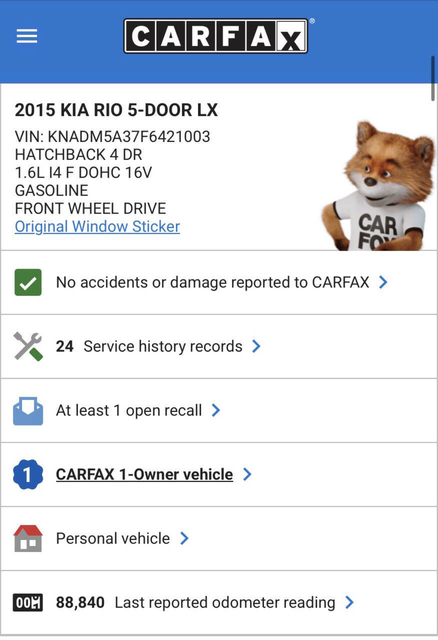 Used 2015 Kia Rio LX w/ Power Package image 5