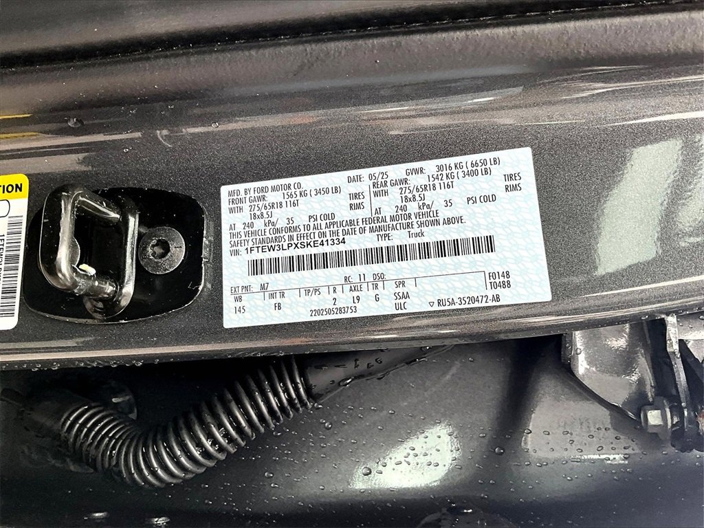 New 2025 Ford F150 XLT w/ Equipment Group 301A Standard image 13