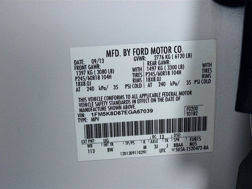 Used 2014 Ford Explorer XLT w/ Equipment Group 202A AWD/4WD image 33