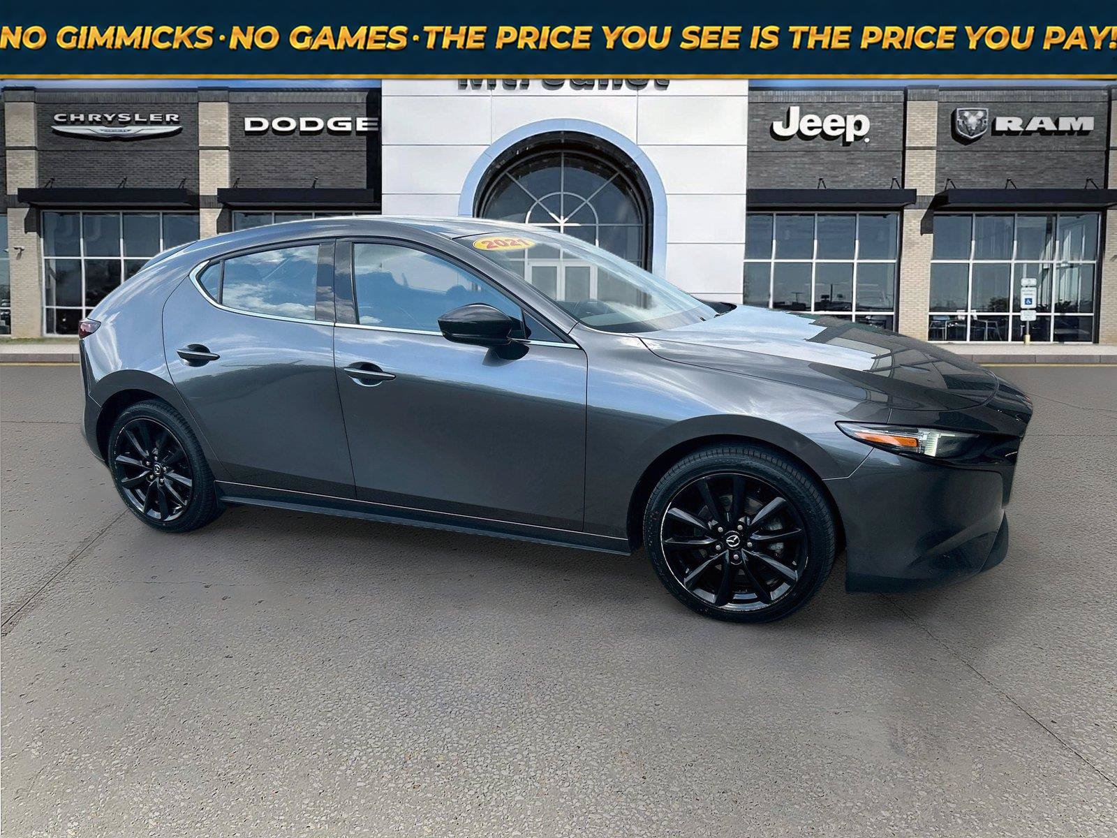 Used 2021 MAZDA MAZDA3 AWD 2.5 Turbo Hatchback image 1