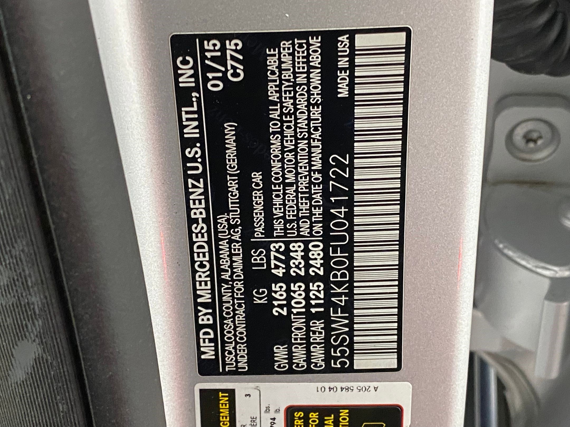 Used 2015 Mercedes-Benz C 300 4MATIC Sedan image 21