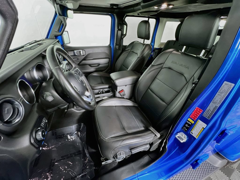 Used 2021 Jeep Wrangler Unlimited Sahara w/ Cold Weather Group AWD/4WD image 22