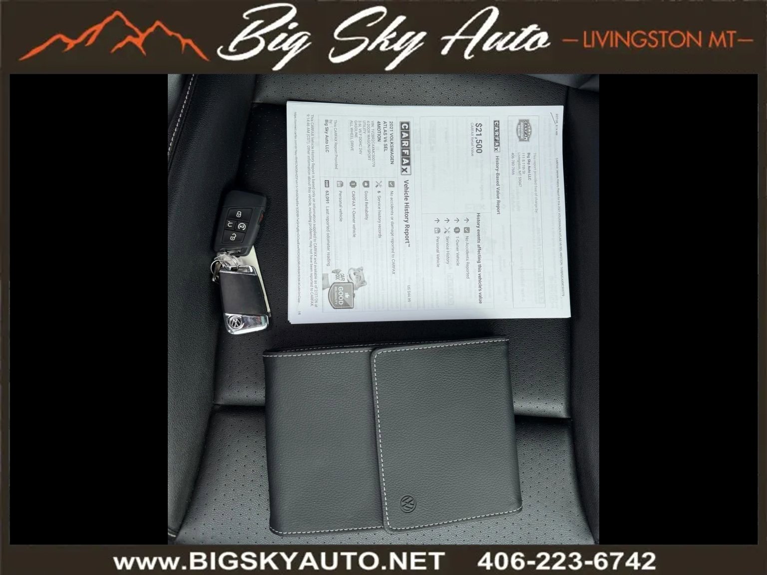 Used 2021 Volkswagen Atlas SEL image 27