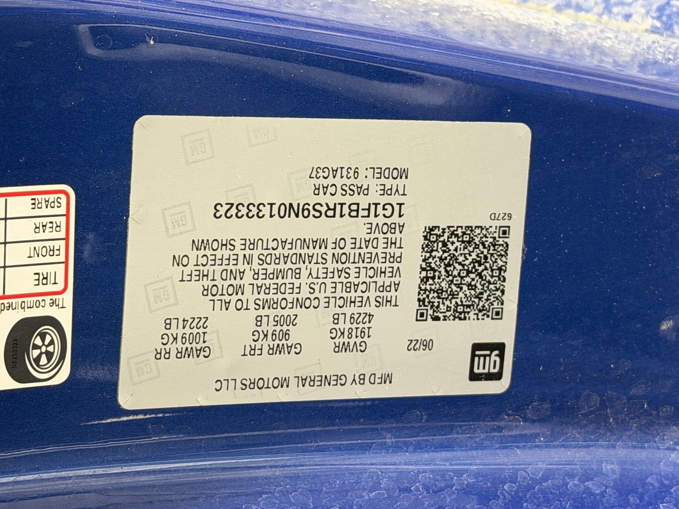 Used 2022 Chevrolet Camaro LT w/ RS Package image 19