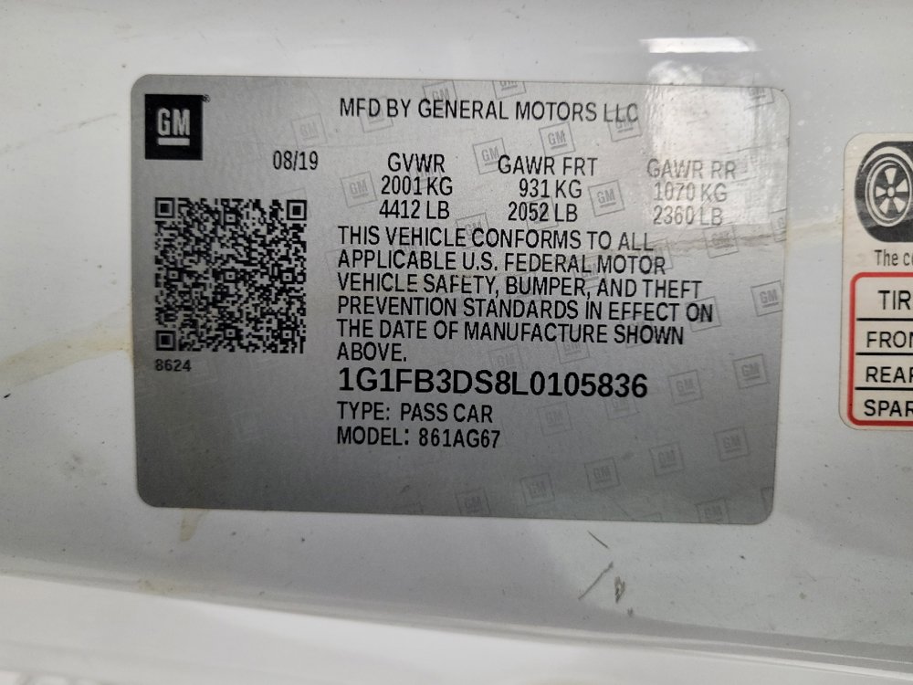 Used 2020 Chevrolet Camaro LT RWD image 33