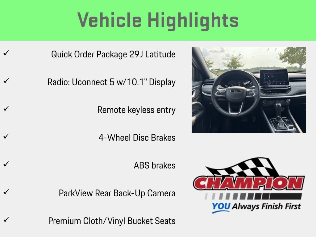 Used 2024 Jeep Compass Latitude AWD/4WD image 6