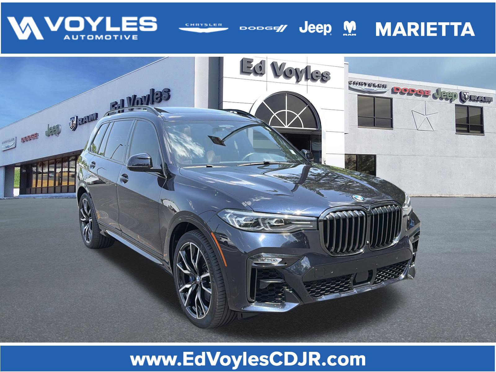 Used 2019 BMW X7 xDrive50i w/ M Sport Package AWD/4WD image 1