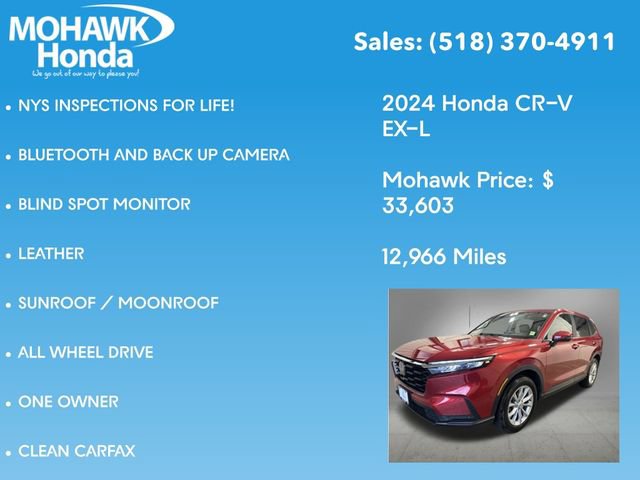Used 2024 Honda CR-V EX-L image 8
