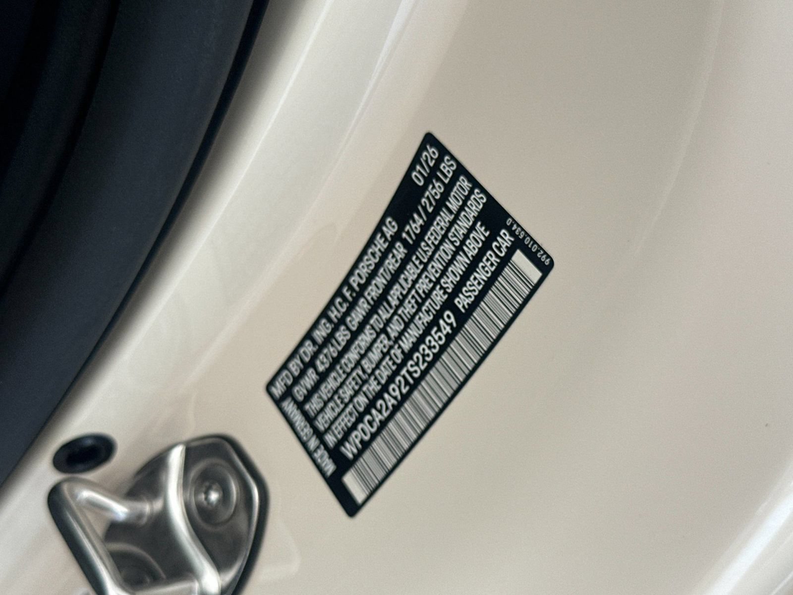 Certified 2026 Porsche 911 Carrera T RWD image 25