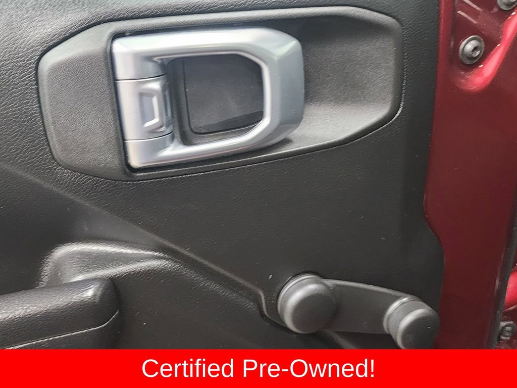 Certified 2021 Jeep Wrangler Unlimited Sport AWD/4WD image 9