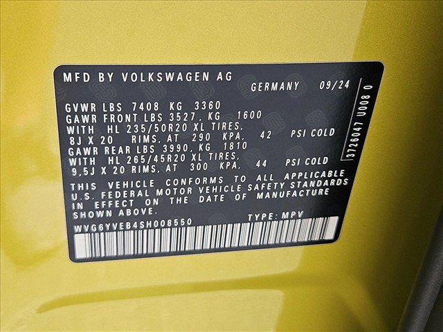Certified 2025 Volkswagen ID. Buzz 1st Edition AWD/4WD image 26
