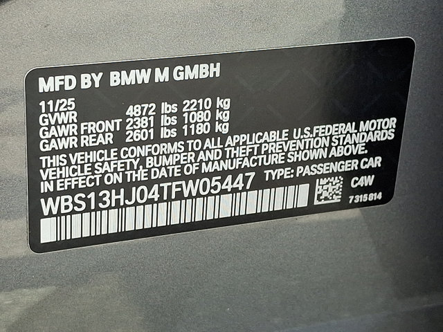 Used 2026 BMW M3 w/ Executive Package RWD image 31