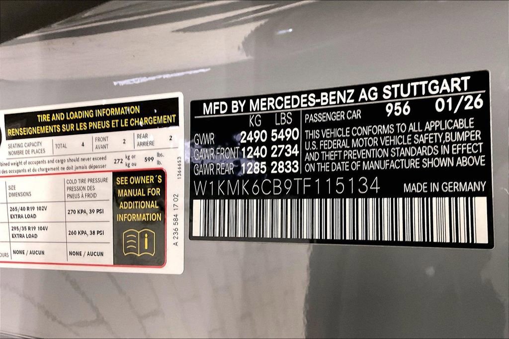New 2026 Mercedes-Benz CLE 53 AMG 4MATIC Cabriolet image 12