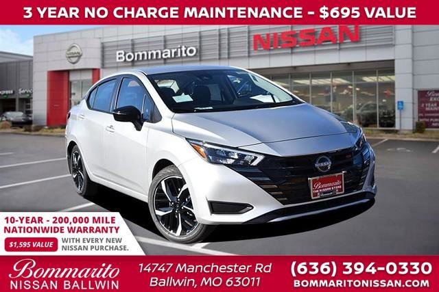 New 2025 Nissan Versa SR w/ Trunk Package FWD image 1