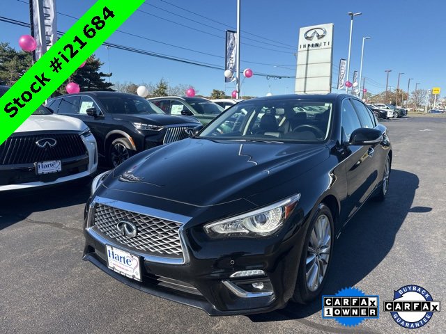 Certified 2022 INFINITI Q50 Luxe w/ Cargo Package