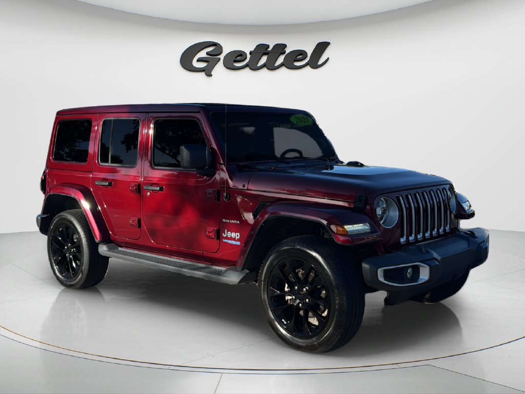 Used 2021 Jeep Wrangler Unlimited Sahara AWD/4WD image 3