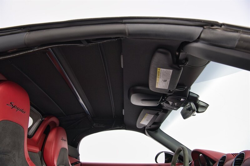 Used 2021 Porsche 718 Boxster Spyder RWD image 38