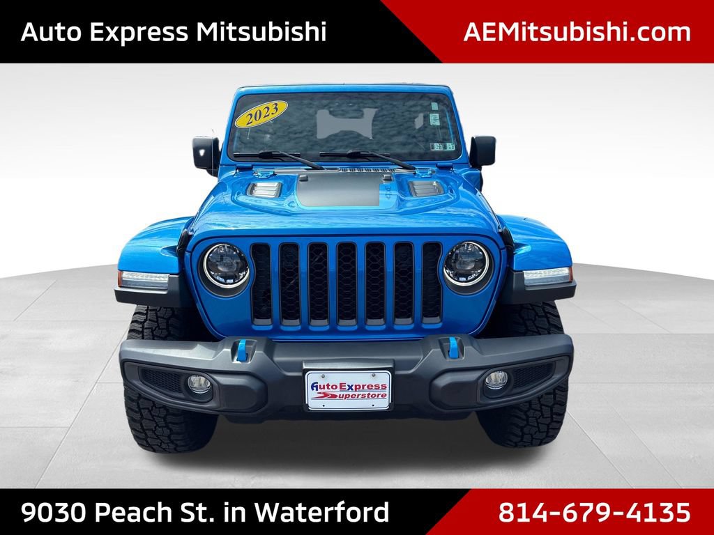 Used 2023 Jeep Wrangler Unlimited Rubicon 4xe w/ Cold Weather Group AWD/4WD image 2