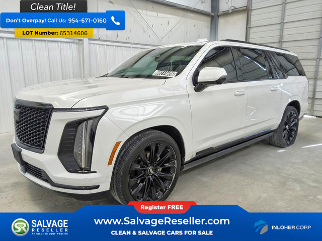 Used 2025 Cadillac Escalade ESV Sport Platinum w/ LPO, ONYX Package