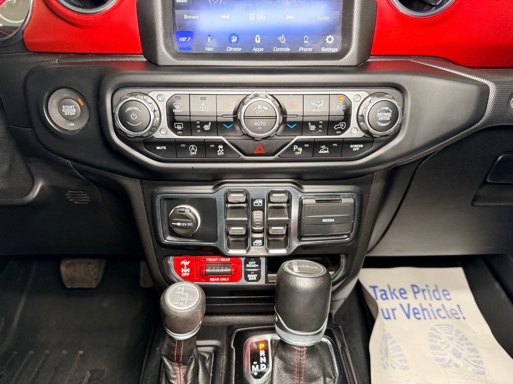 Used 2021 Jeep Gladiator Rubicon w/ Dual Top Group AWD/4WD image 13