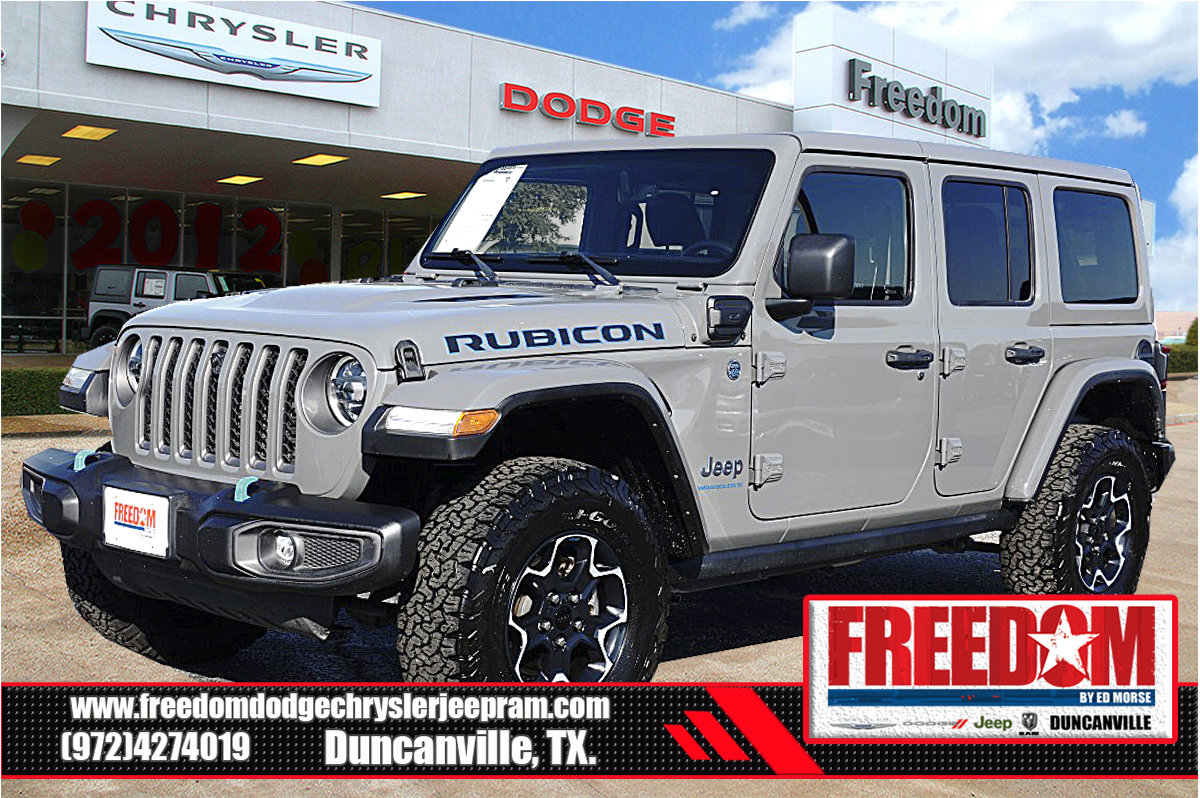 Used 2023 Jeep Wrangler Unlimited Rubicon 4xe w/ Cold Weather Group